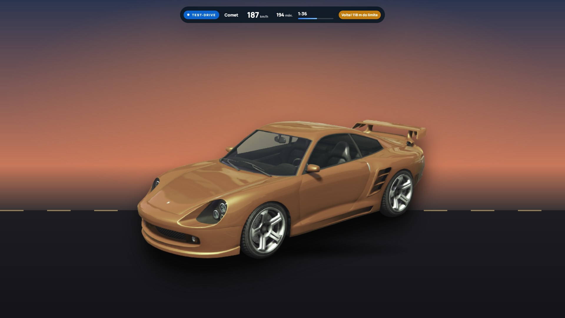 HUD do test-drive